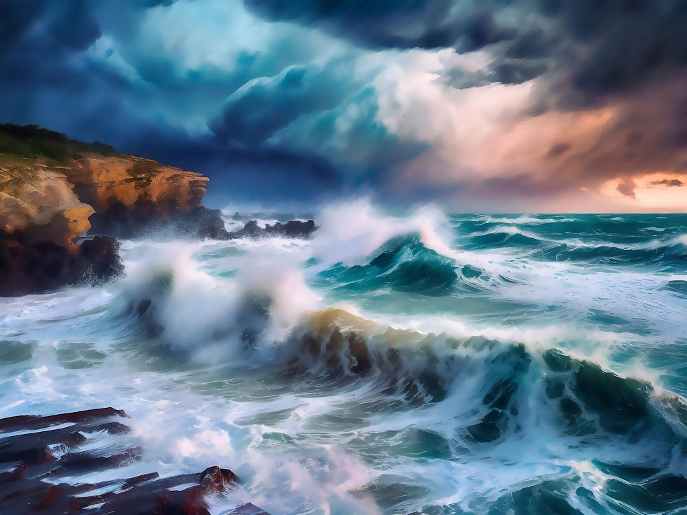 Stormy Sea
