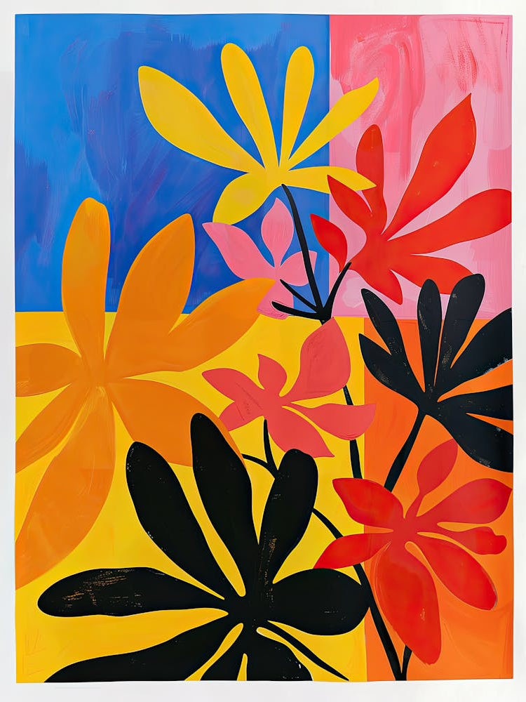 Painted Wilderness Matisse Style