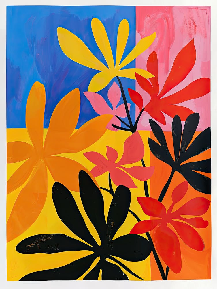 Painted Wilderness Matisse Style