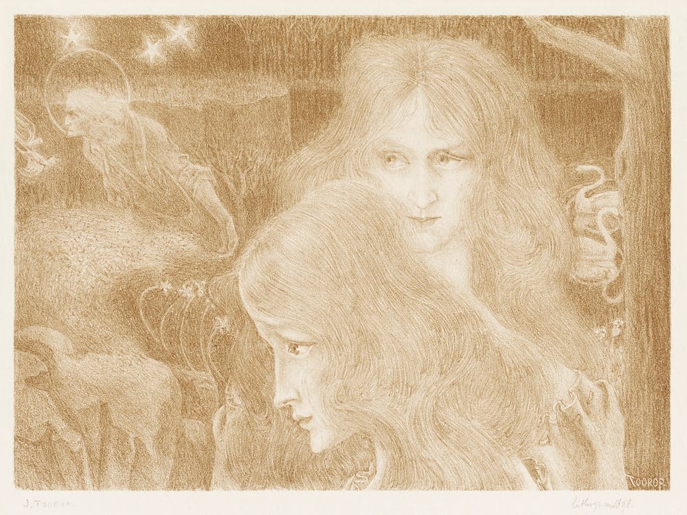 Net Menders (1899), Jan Toorop
