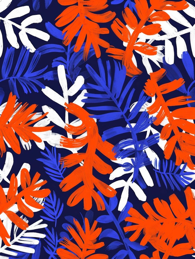 Tropical Leaves Seamless Pattern 20