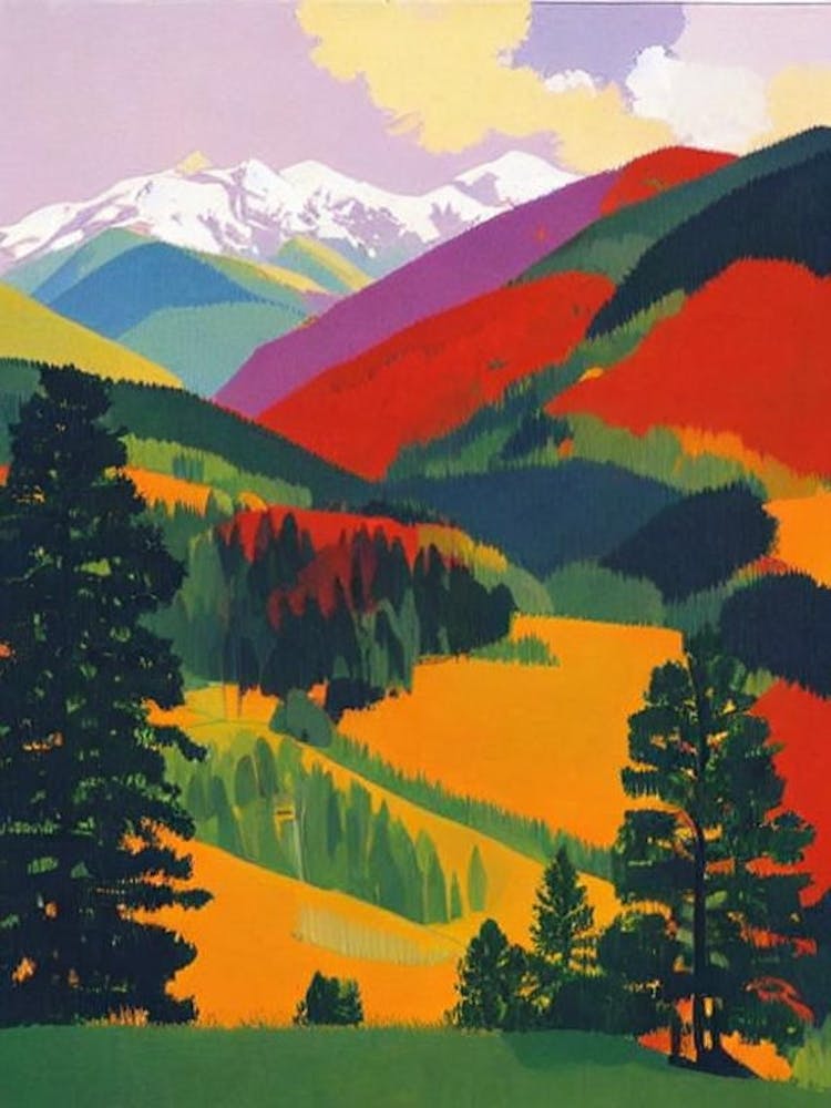 Berchtesgaden National Park 1 Germany Abstract Colourful