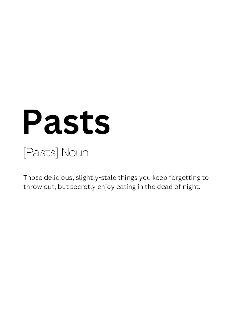 Pasts Definition Meaning 1