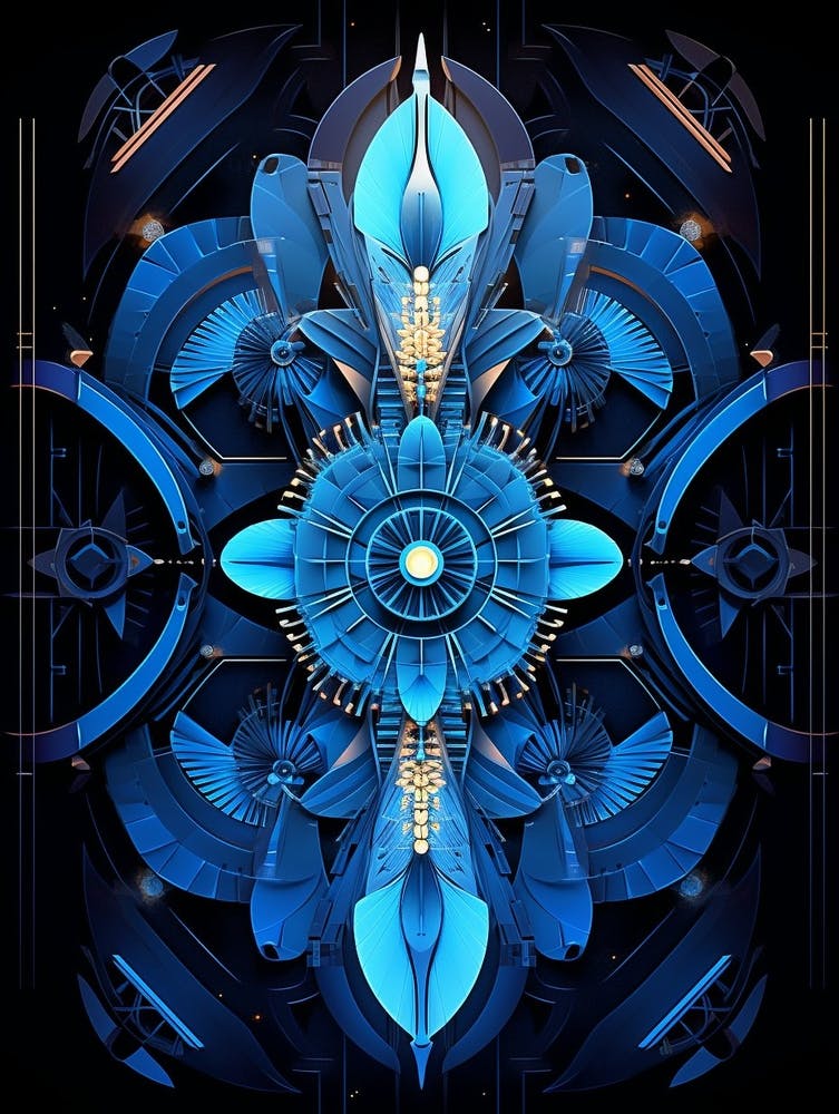 Kinetic Abstract Geometric 3