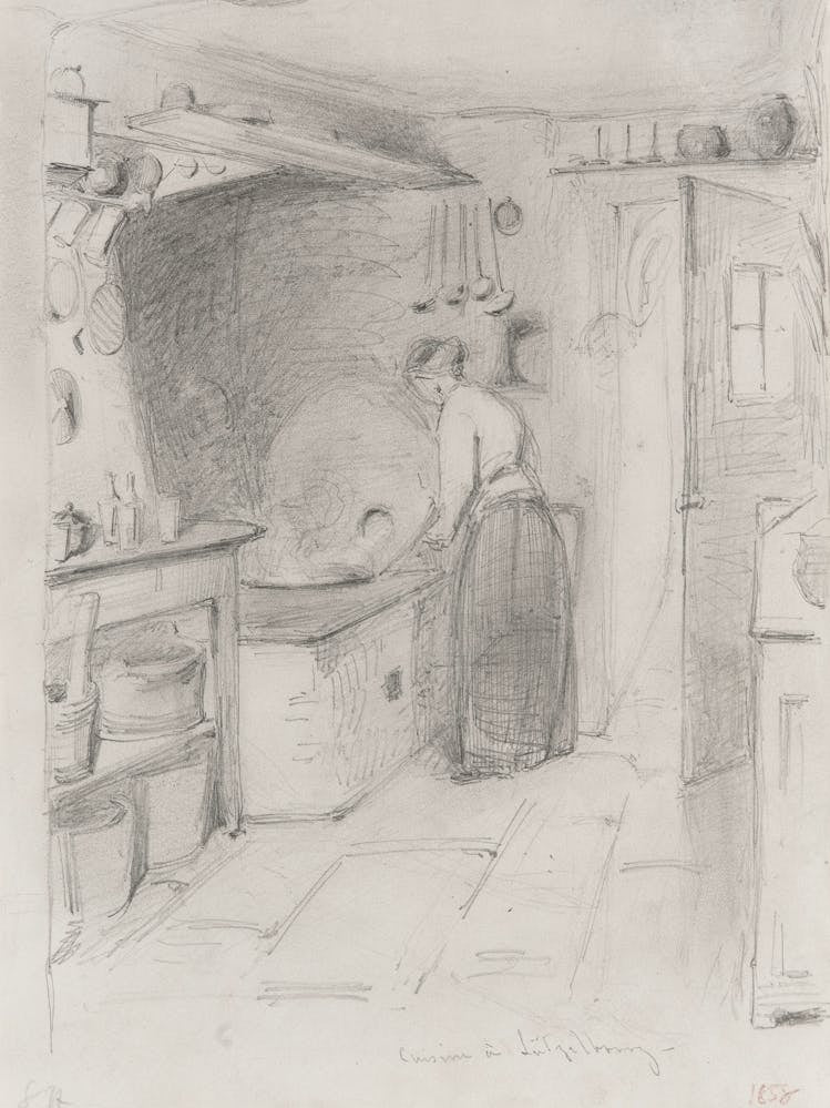 Woman In A Kitchen