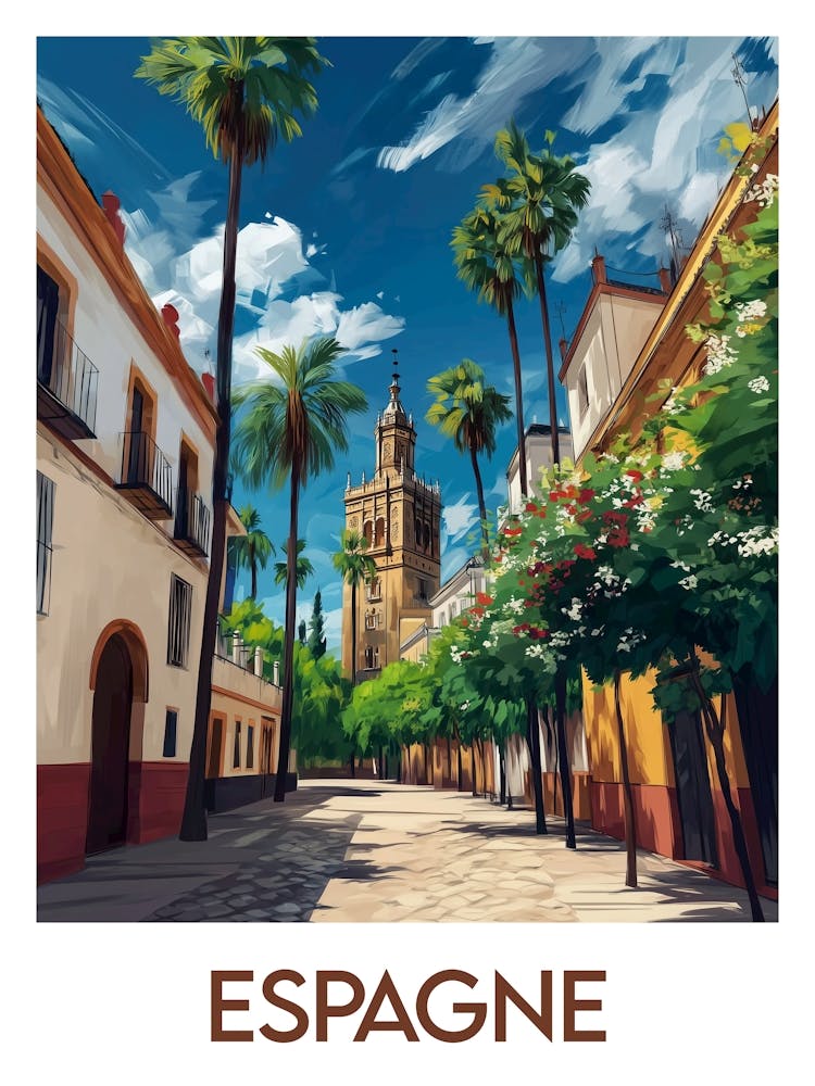 Affiche de voyage Espagne 1