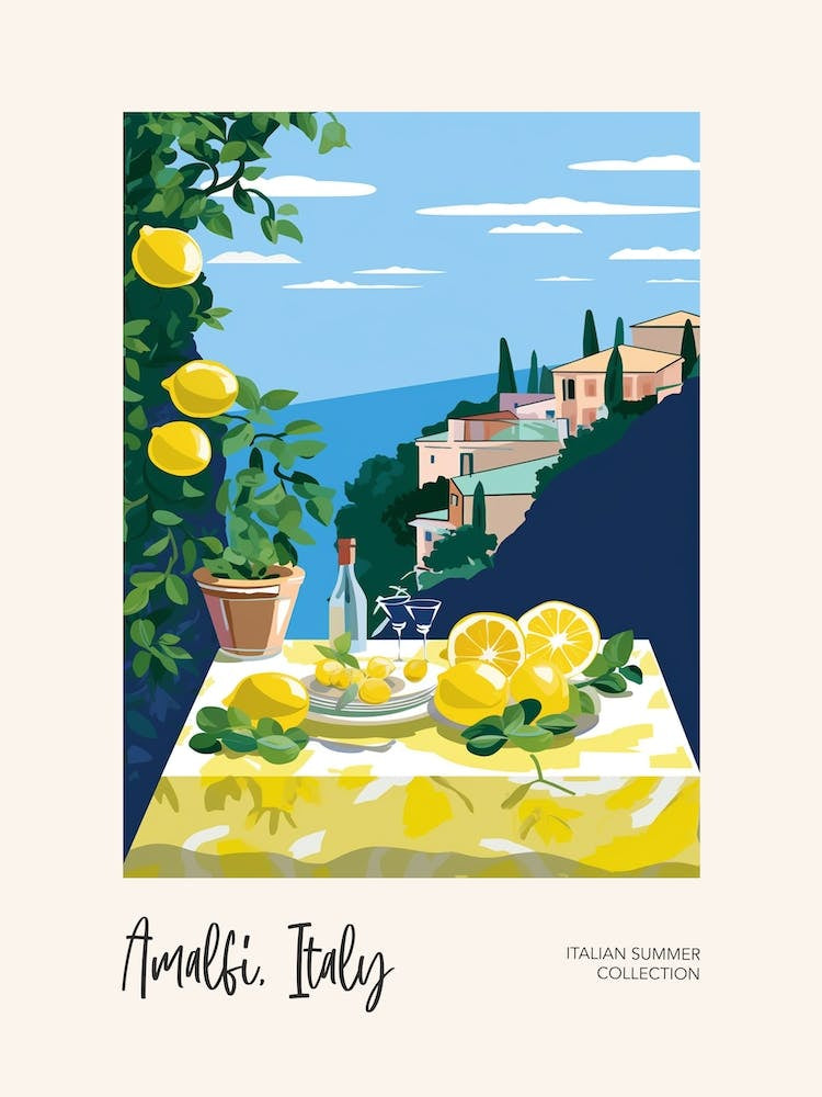 Amalfi, Italy Lemons 10 Italian Summer Collection