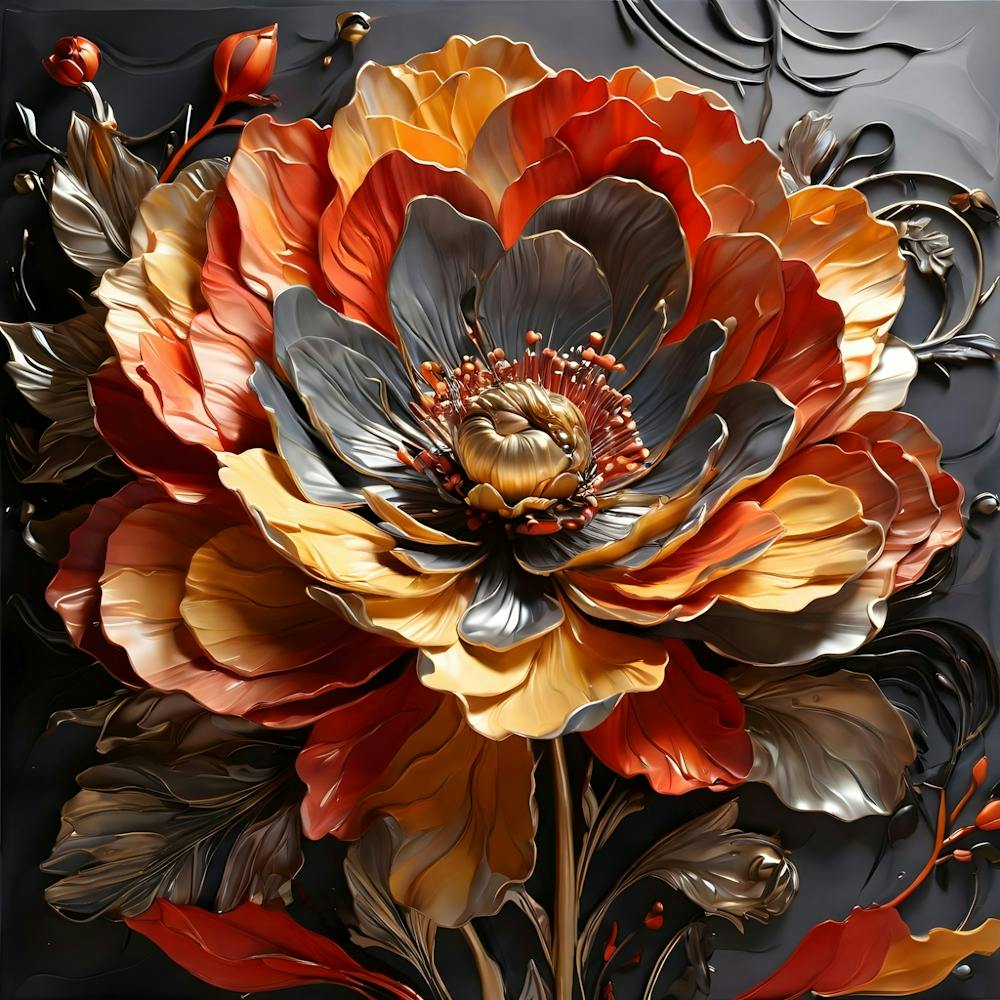 Blumenmalerei
