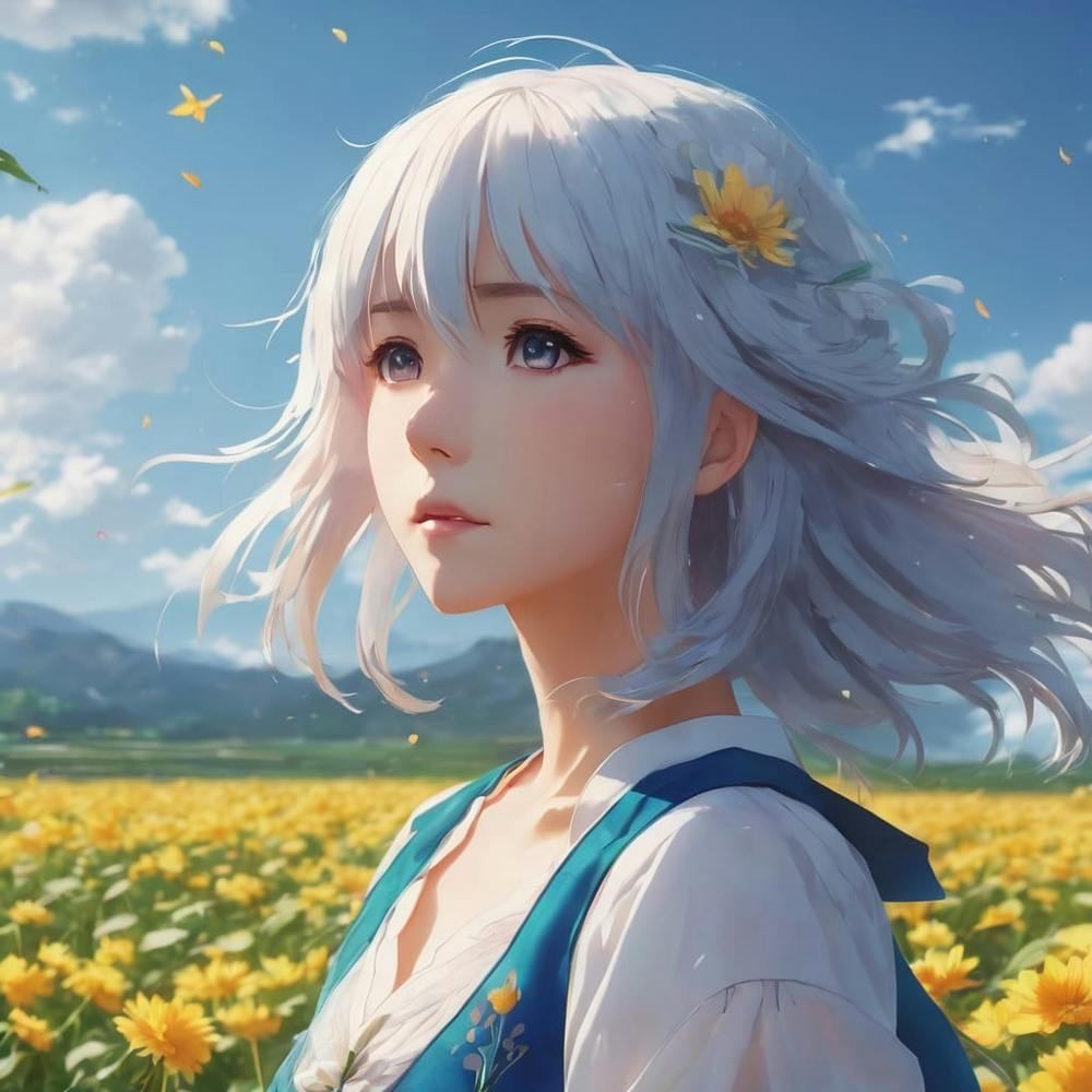 Field Of Sunflowers