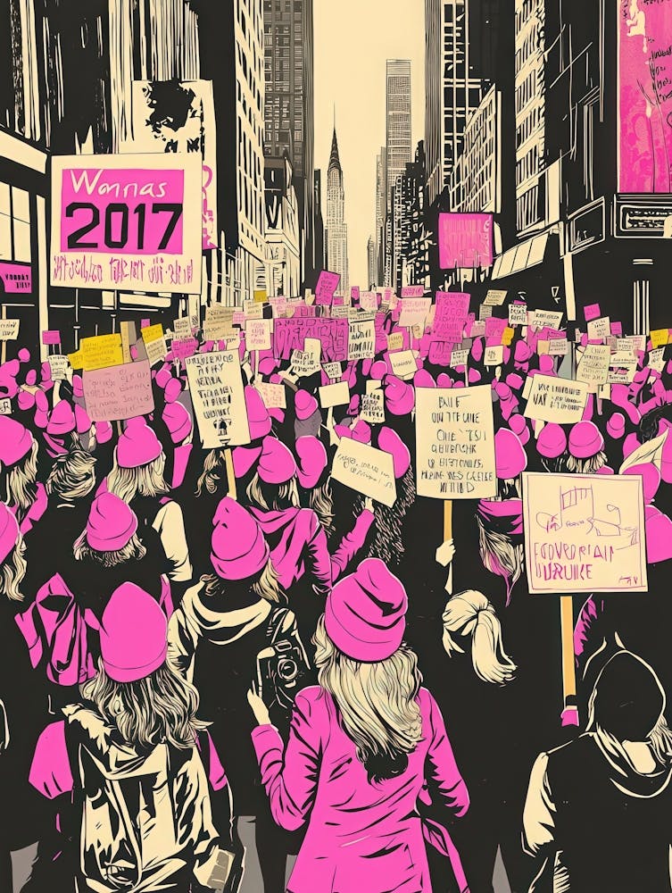 Aihrgdesign A Powerful Activist Poster Depicting The 2017 Wom 4b78a38c Cd40 4774 8073 E0e1a669a7ce 3
