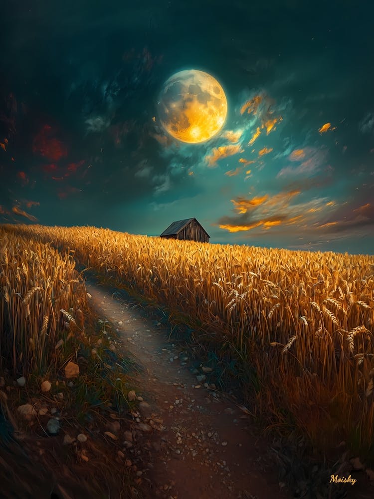 Fields of Midnight Gold