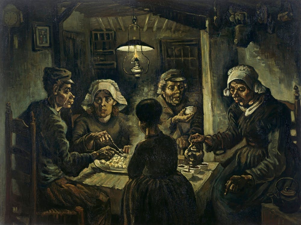 The Potato Eaters (1885), Vincent Van Gogh
