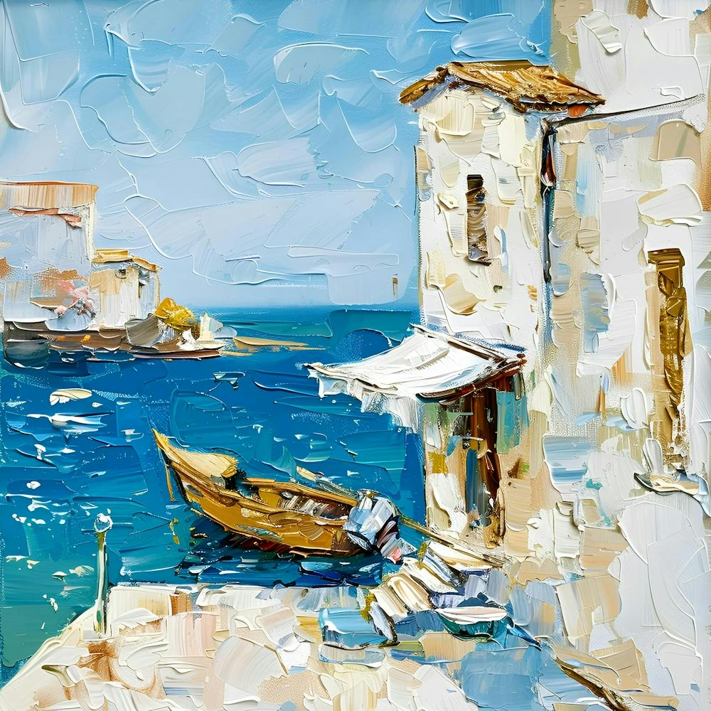 Bateau sur la Plage Majorque, Espagne