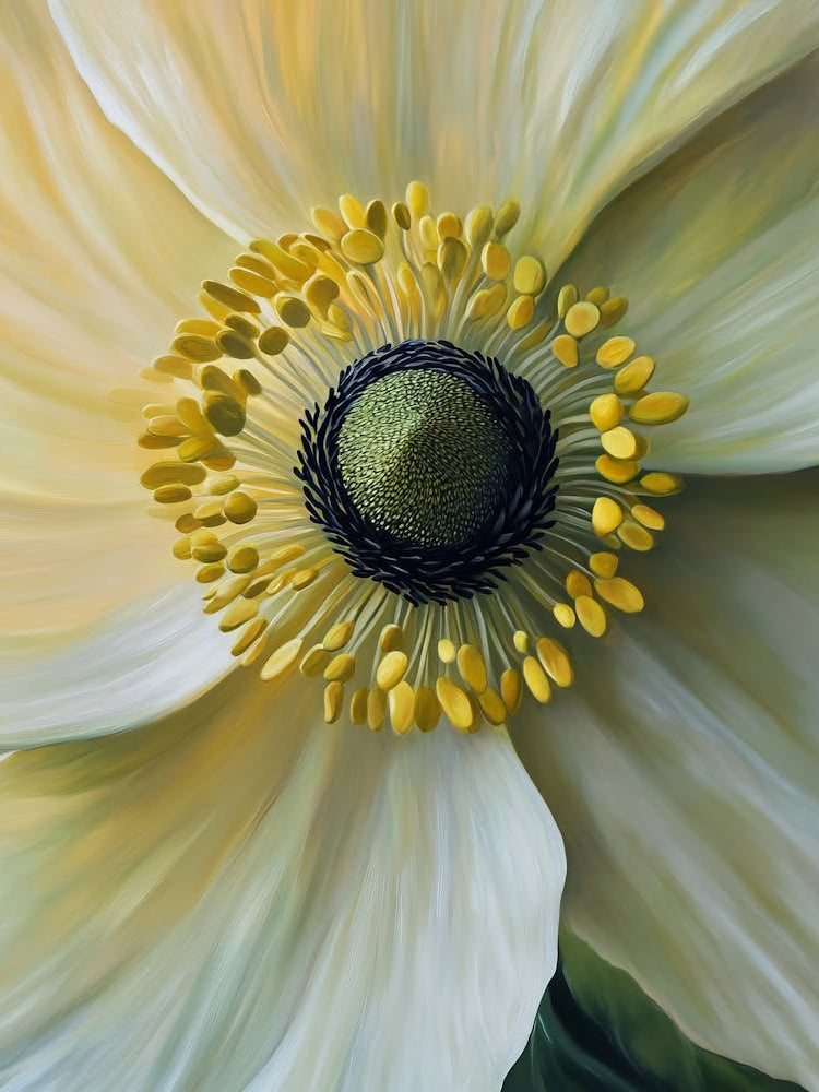 White Anemone Flower