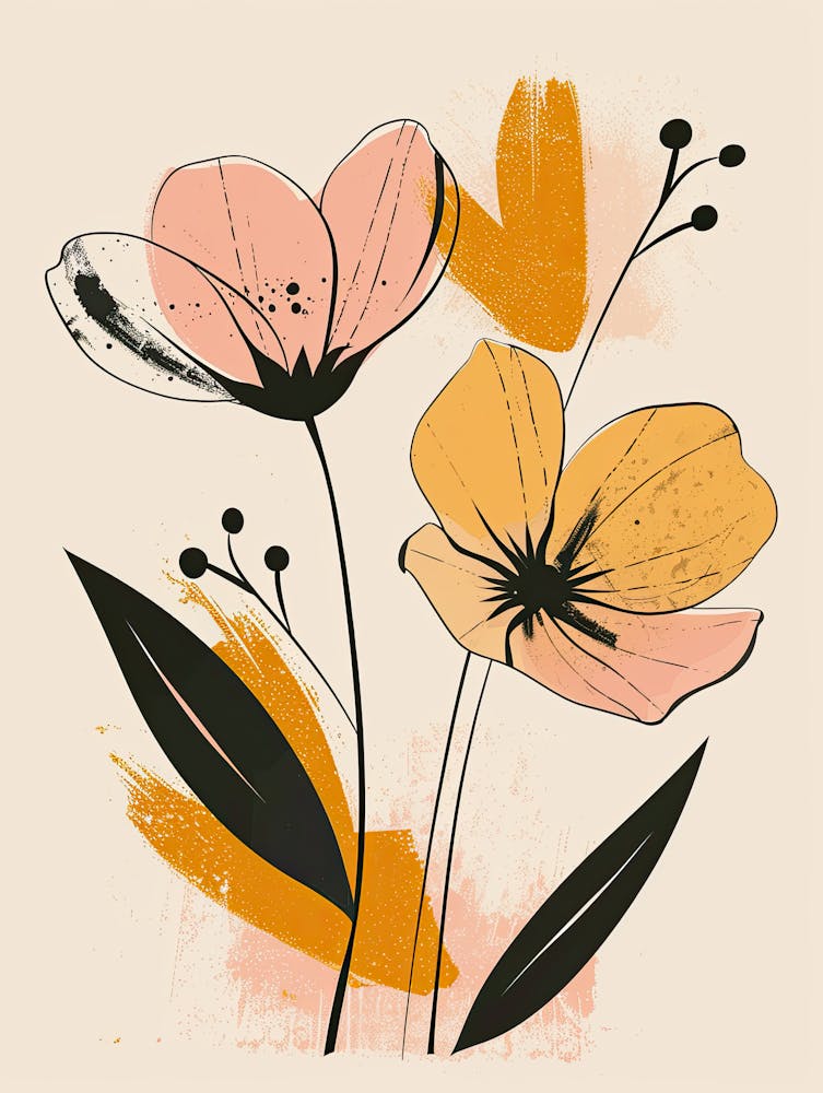 Valencia Flower Market Boho Minimalist Style 1