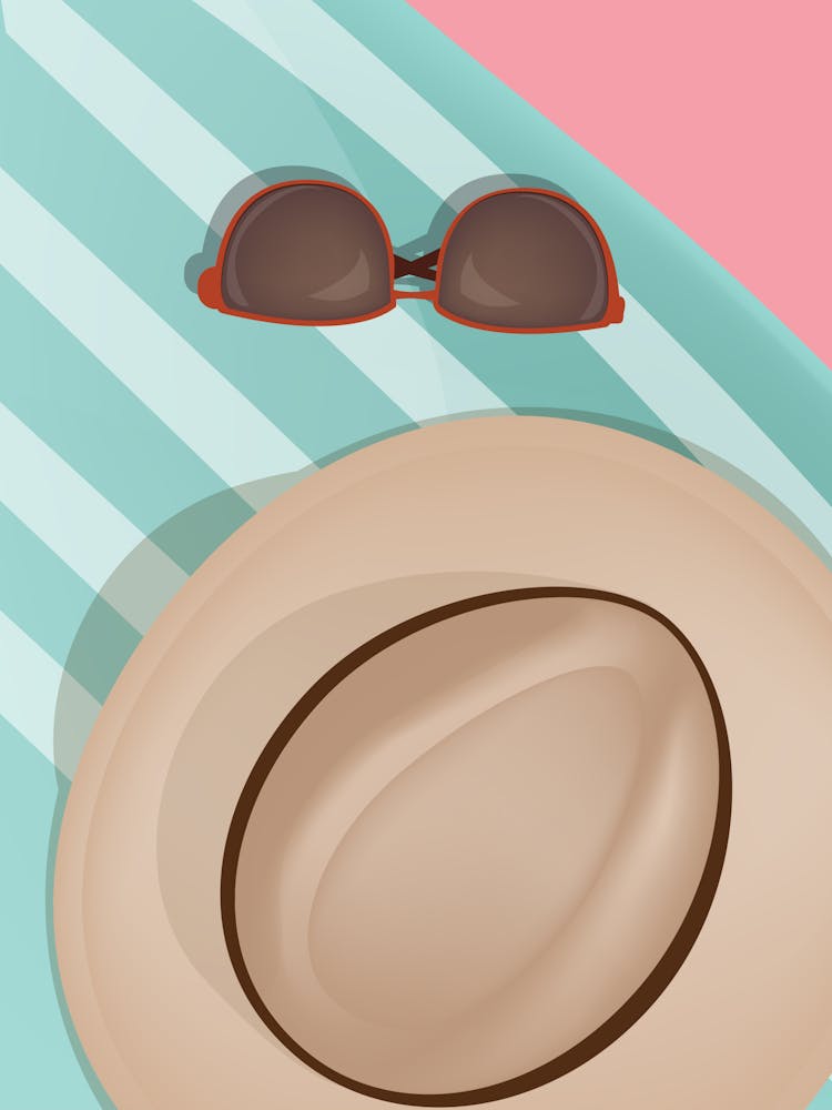 Hat And Sunglasses