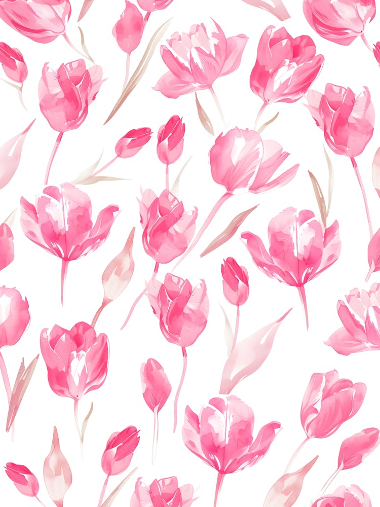Rosa Tulpen 2
