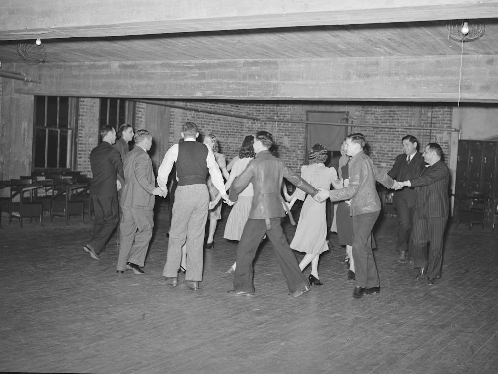 Dancing A Paul Jones At Jaycee Buffet Supper And Party In Eufaula, Oklahoma, See General Caption Number 25 By