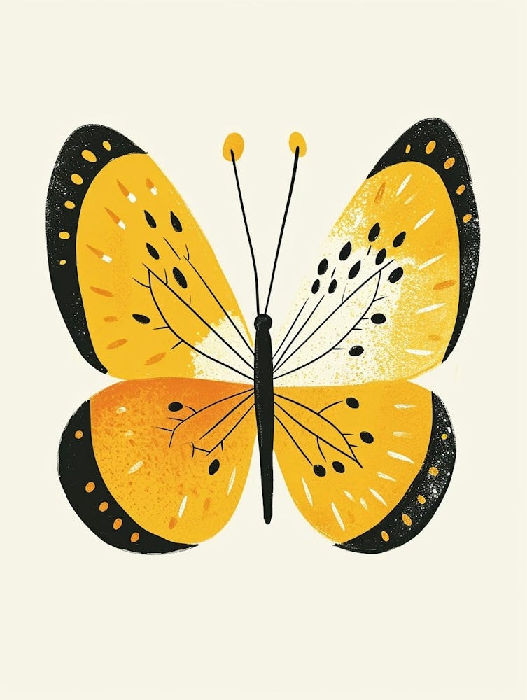 Yellow Butterfly 1