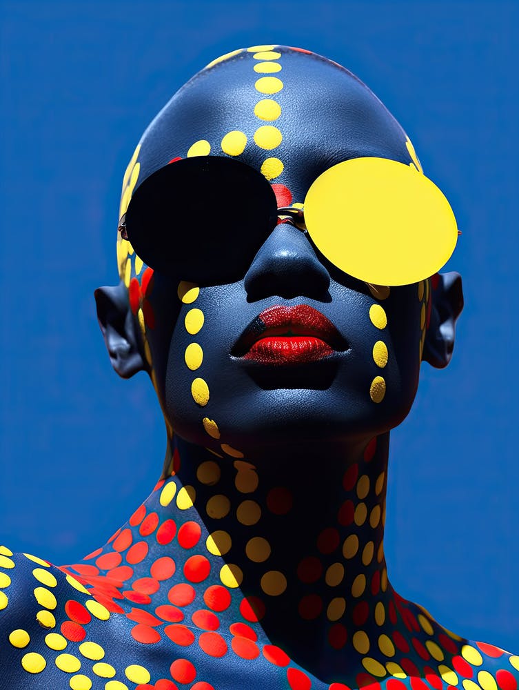 Orion's Runway: Futuristic Afro American Elegance