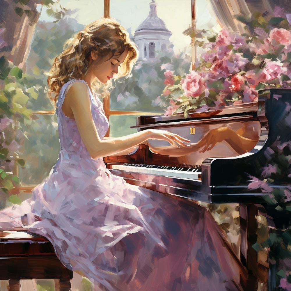 Girl At The Piano