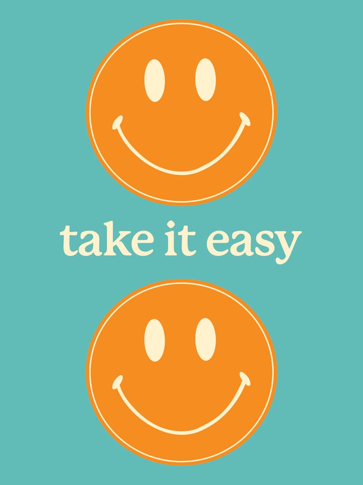 Take It Easy, Orange Smiley