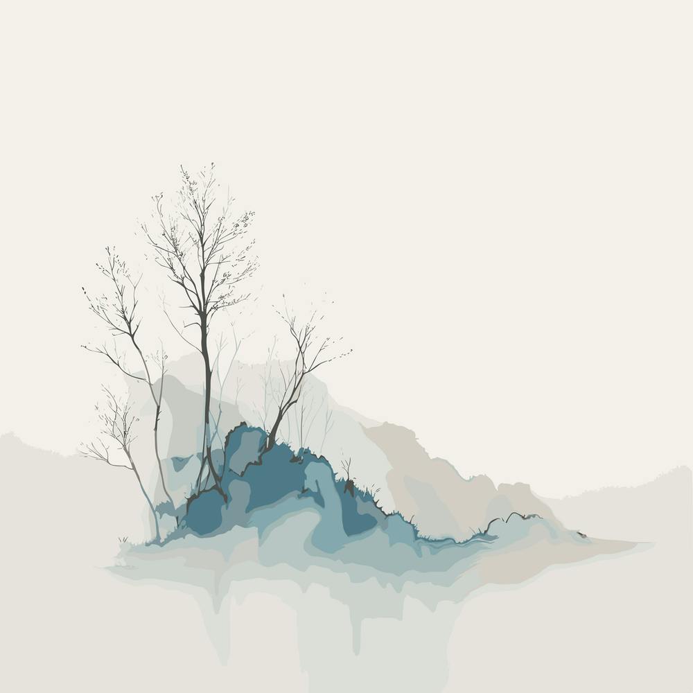 Trees In The Snow