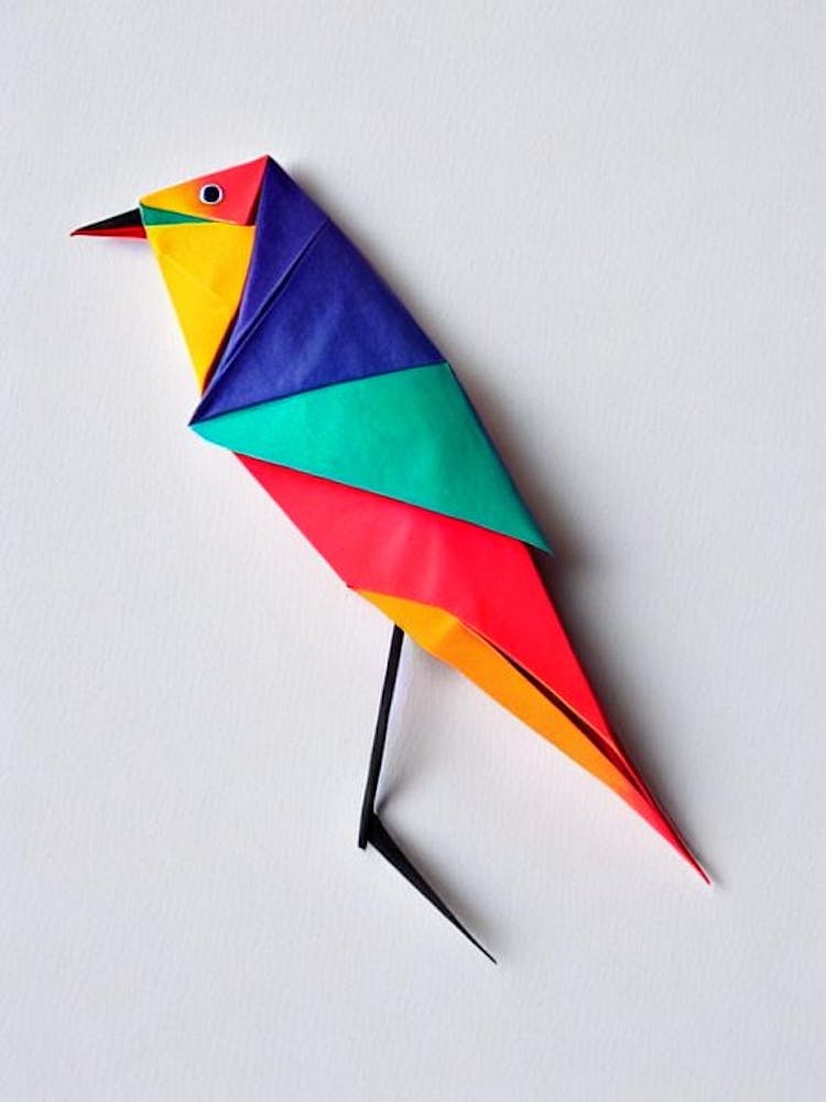 Kiwi 1 Origami Bird