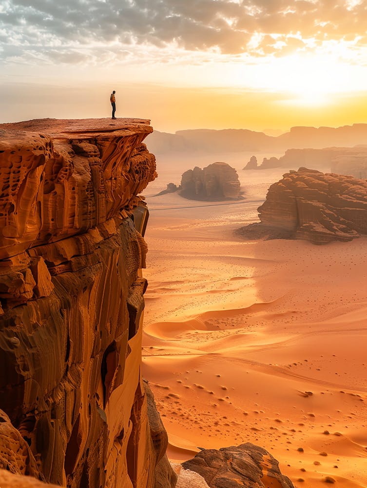 Coucher de Soleil à Wadi Rum 1