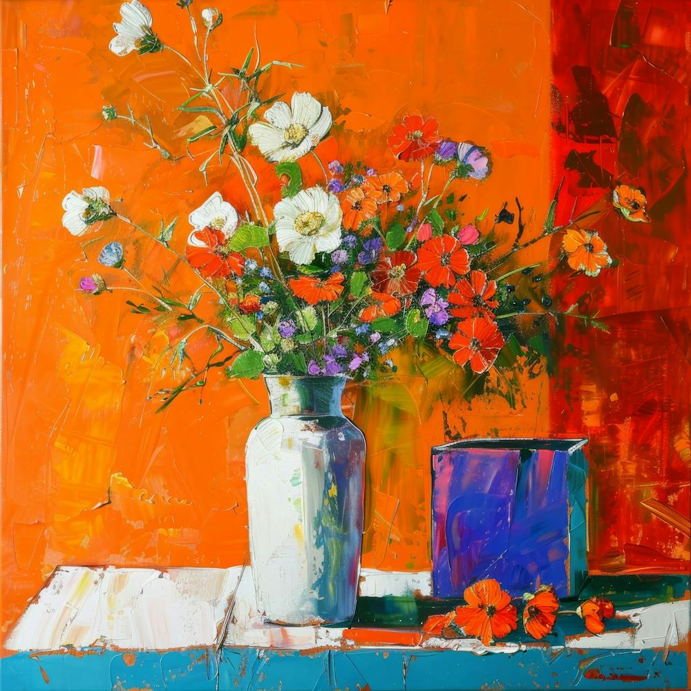 Blumen in einer Vase 134