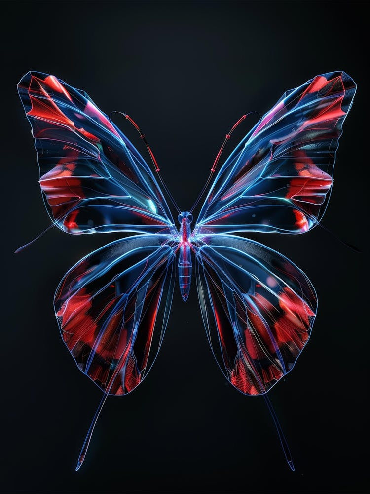 Abstract Butterfly 9