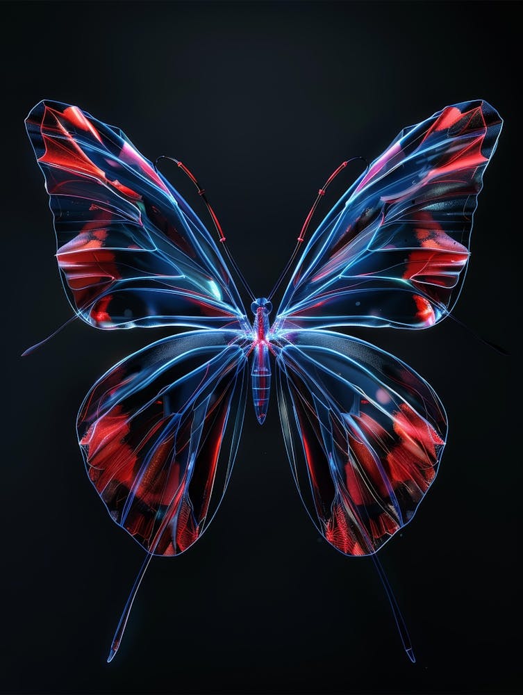Abstract Butterfly 9
