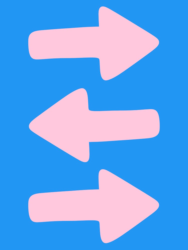 Pink Arrows