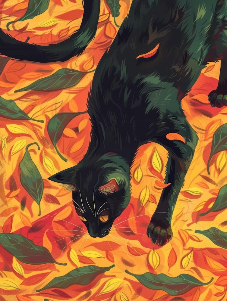 Autumn Cat 6
