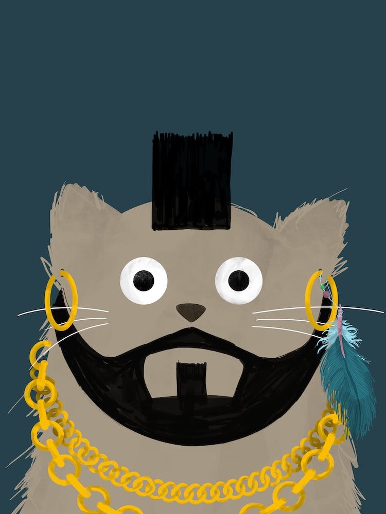 Cat Mr T