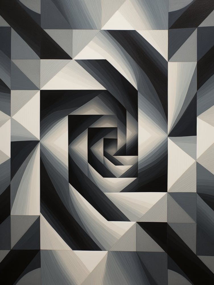 Optical Illusion Abstract Geometric 14