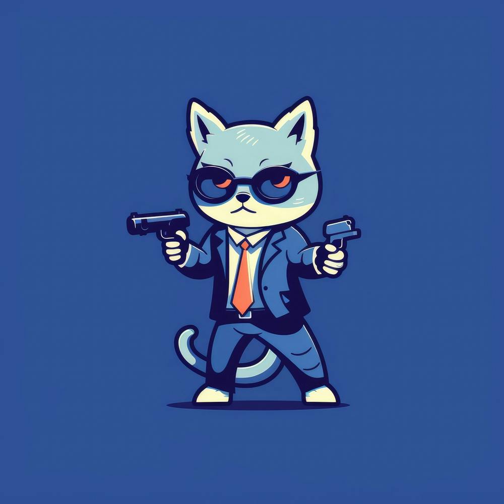 Katze im Business-Anzug 2
