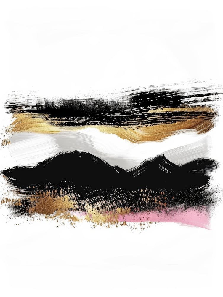 Abstract Mountain Painting 16