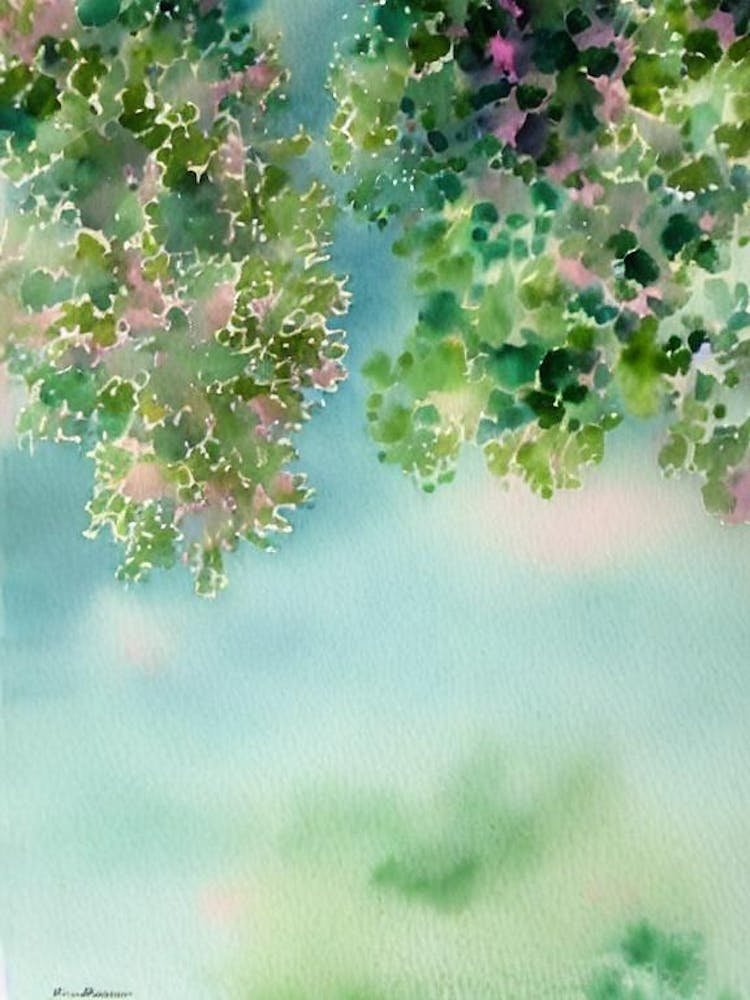 Acropora Yongei Storybook Watercolour