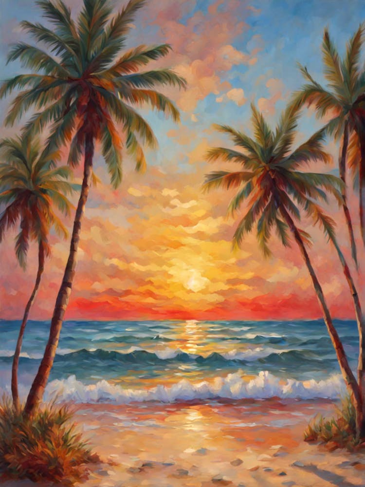 Sunset At The Beach 2