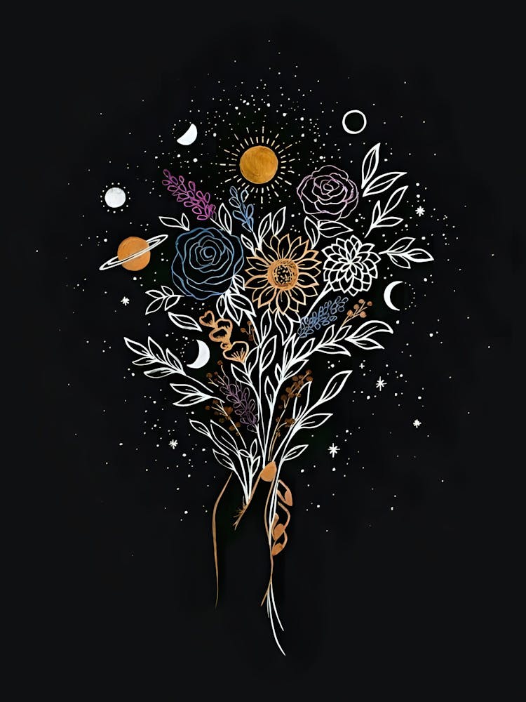 Flowers In The Sky