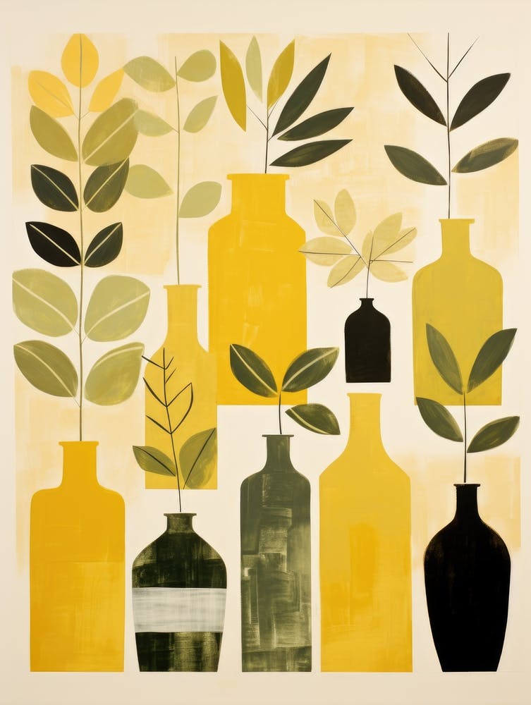 Yellow Vases 1