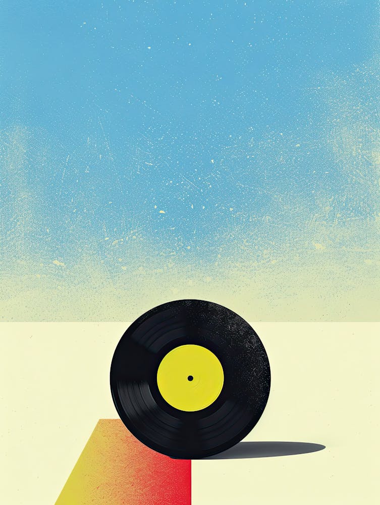 Analog Dreams Vinyl Poster