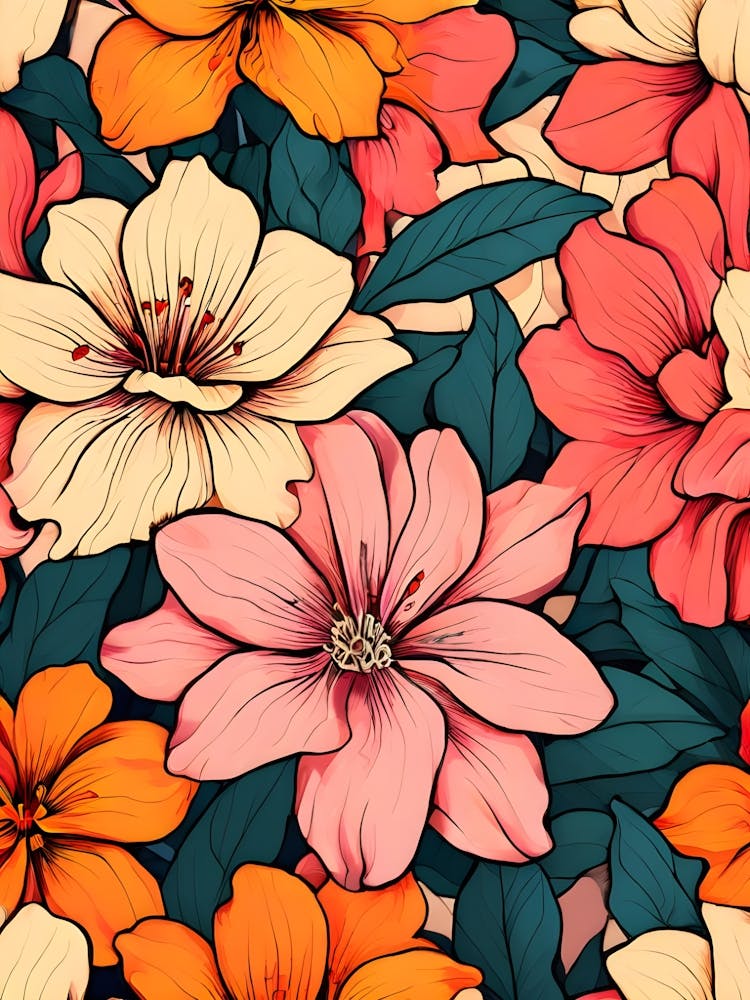 Seamless Floral Pattern 19