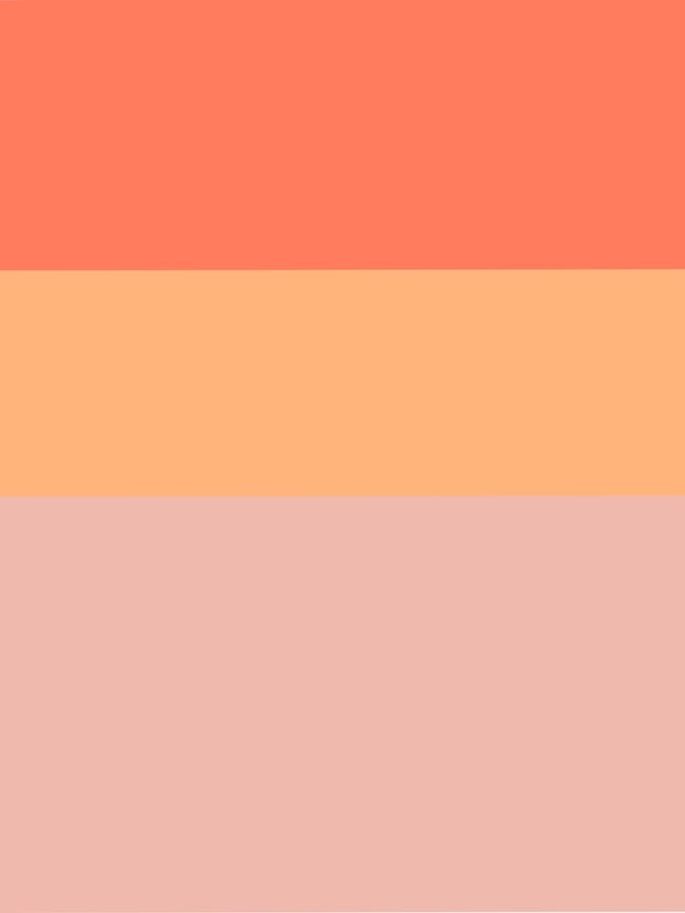 Autumn Mood - Peach And Orange