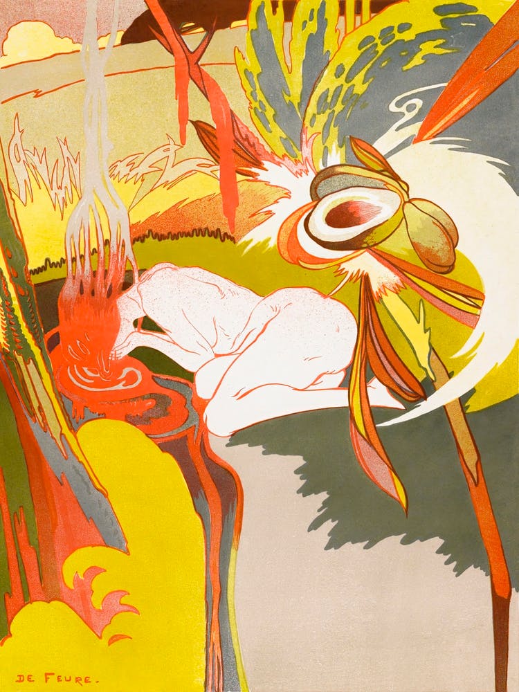 The Source Of Evil (1894), Georges De Feure