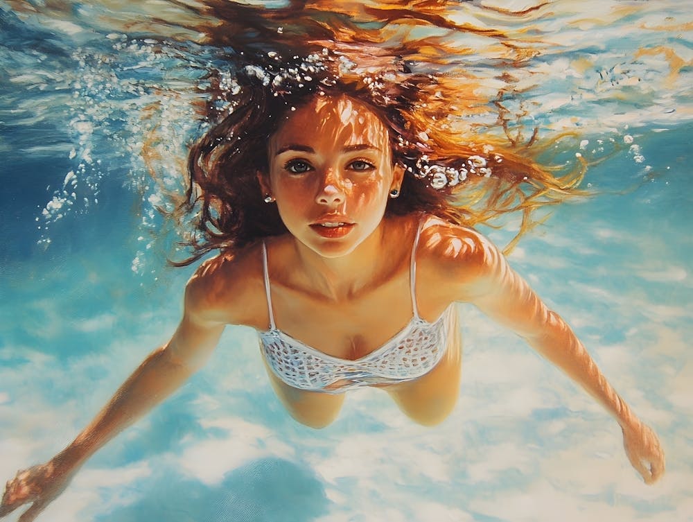Woman Swimming 4