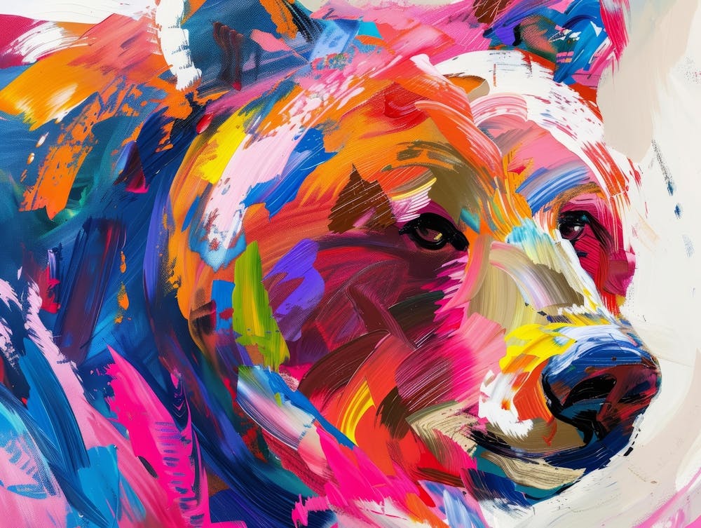 Colorful Bear