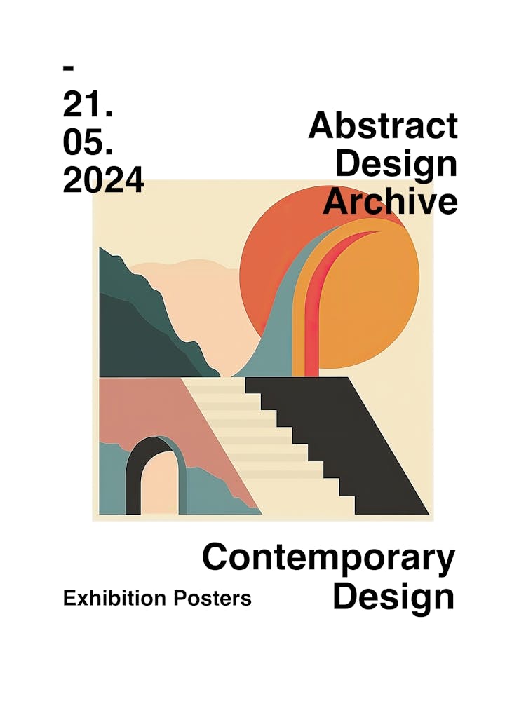 Abstract Design Archive Poster 42