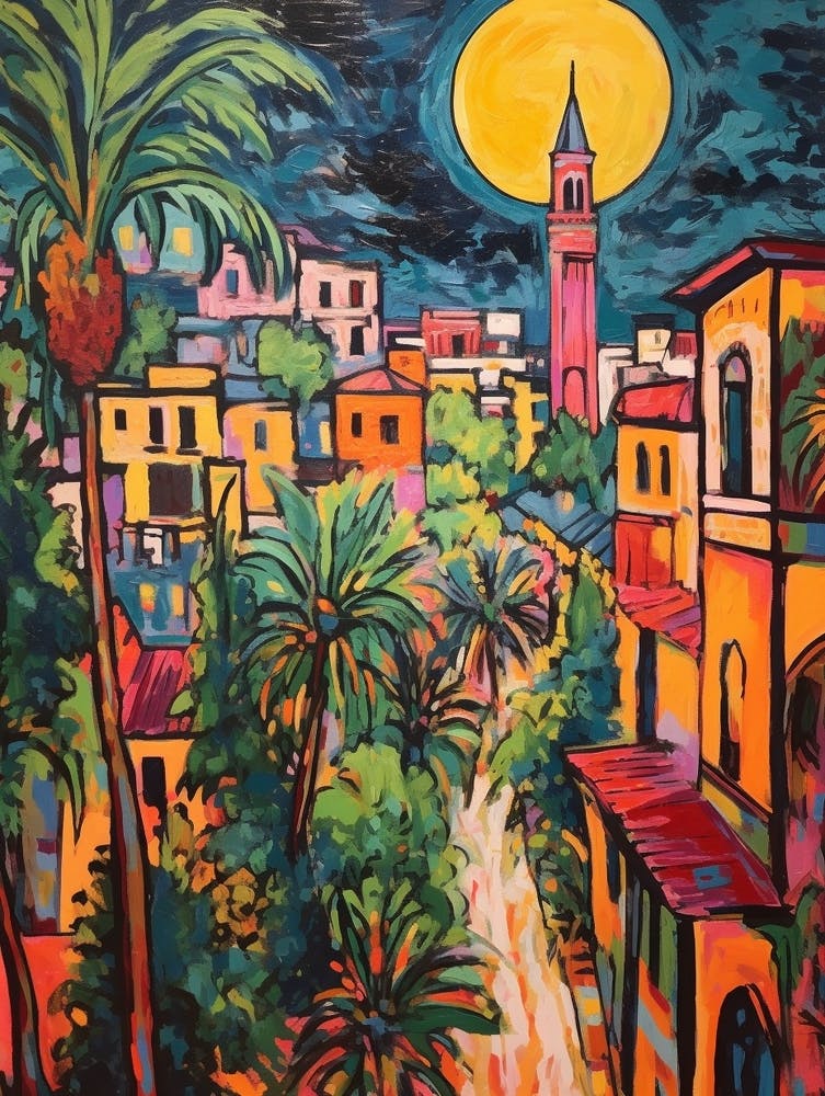 Verona Italy 4 Fauvist Painting
